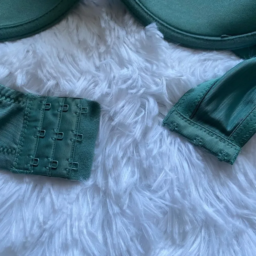 Secret Treasures Underwire Bra Green Size 38DDD‎